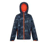 Regatta Printed Lever Ii Jacket Blue 5-6 Years Kids