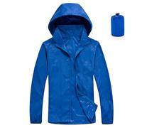 Waterproof Jacket For Women Raincoat Windbreaker Breathable Outdoor Rain Jackets with Hooded Lightweight Adjustable Packable Jacket Sun Protection Coats Running Active Cycling Hiking Climbing Sale