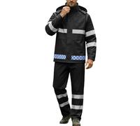 Waterproof Jacket Men - Unisex Outdoor Duty Reflective Rain Coat And Pants For ’s Style Functional Rain Gear With High Visibility Wet Weather Ensemble