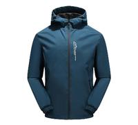 Waterproof Jacket Mens Rain Jackets with Adjustable Hood Lightweight Water Resistant Raincoat Full Zip Hooded Outdoor Coat for Men Walking Hiking Sports Active Wear Tall