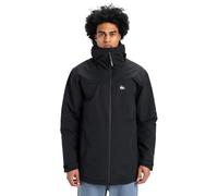 Quiksilver Waterproof Hooded Jacket Overcast 3K Parka Mens Black M
