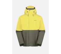 Waterproof jacket Rab Downpour Jaune M