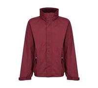 Regatta Dover Burgundy Men's Waterproof Fleece-lined Bomber Jacket #TRW297