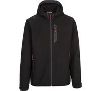 (XXXL, Black) Trespass Mens Waterproof Softshell Jacket - Marlon