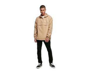 Waterproof jacket Urban Classics Recycled Basic Beige M