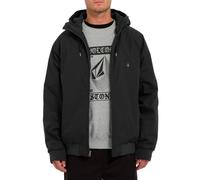 Volcom - Thick hooded jacket - Hernan 10K Jacket Black for Men - Size XL Black XL