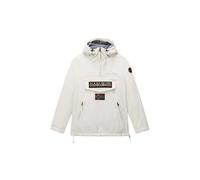 Waterproof jacket with kangaroo pocket for women Napapijri Rainforest 4 Beige XL