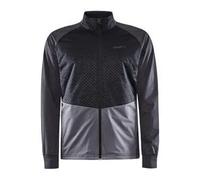 Waterproof jacket with removable hood Craft Noir S