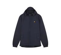 Waterproof jacket with zipped hood, large sizes Lyle & Scott Bleu 3XL