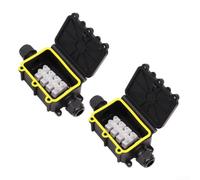 Waterproof Junction Box 2pcs Outdoor IP66 Rainproof
