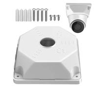Waterproof Junction Box, Dome Security Camera Bracket with Junction Box - Cable Management for Indoor Garage Office Balcony