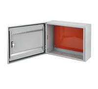Waterproof Junction Box, Lockable Electrical Project Box with Removable Mounting Plate and Outlet, Sturdy Material for Indoor Use, Safe and Practical