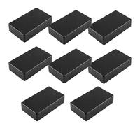 Waterproof Junction Box Plastic Electronics Enclosure Electronic Project Box Junction Box for DIY Power Junction Box 100 x 60 x 25mm Pack of 8 Black