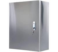Waterproof Junction Box, Stainless Steel Weatherproof Power Distribution Cabinet Project Boxes For Outdoor/Indoor Use,with High-strength Hinges(300x200x400MM)