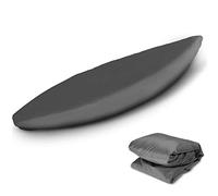 Waterproof Kayak Cover 36.5m - Dust & Sun Protection for Paddle Boards Fishing Boats - Shield in Grey Fits 5.0m/16.4ft - Ultimate Outdoor Gear!