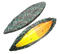 Waterproof Kayak Cover for Outdoor Storage 4.5m Jungle uflage Dust Shield for Fishing Canoe & Kayak Heavy-Duty Protection Against Dirt & UV Rays