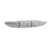 Waterproof Kayak Cover | Kayak Cover with Zipper | Heavy Duty Canoe Storage Protector | Oxford Fabric Sunshade for Garages and Riversides