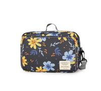 Waterproof Kids Mummy Bags Fashion Prints for Reusable Maternity Diaper Bag Double Handle Wetbags(Yellow Flower)