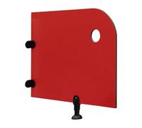 Waterproof Kids Urinal Partition, Kindergarten Toilet Urinal Divider, Cartoon Privacy Protective Screen Baffle, Red, 60x70cm 2 Pcs