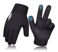 Waterproof Kids Winter Thermal Gloves - Boys Girls Children Bike Cycling Touchscreen Warm Fleece Anti-slip Lightweight Gloves Age 10-12 for Outdoor Sports Running Riding Walking Ski Football