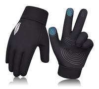 Waterproof Kids Winter Thermal Gloves - Boys Girls Children Bike Cycling Touchscreen Warm Fleece Anti-slip Lightweight Gloves Age 6-8 for Outdoor Sports Running Riding Walking Ski Football