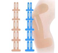 Waterproof Kinesiology Knee Tape - Precut Kinesiology Tape for Knees Very Sticky - Knee Tapes for Knees Pain(10PCS)