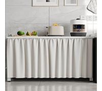Waterproof Kitchen Cabinet Shelf Cover - Self-Adhesive Privacy Shield, 50x70 cm, White, Perfect for Protect and nizat - & Easy to Inll