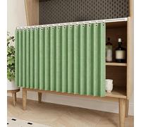 Waterproof Kitchen Shelf Cover, Dustproof & No Drill Installation, Ideal for Kitchens, Bookcases & Shoe Racks, Green, 140 x 70 cm / 55 x 27.5 in