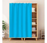 Waterproof Kitchen Sink Cover, Adhesive Dustproof Wardrobe Privacy Screen, 35" W x 47" H for Laundry & Under Desk - Stylish & Functional Solution