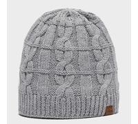 Waterproof Knitted Beanie - Grey, Grey S-M