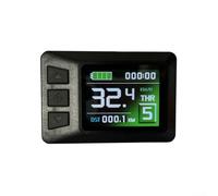 Waterproof KT-LCD7C Display Panel for Electric Bicycle with Real-Time Speed, Average Speed, and Fault Code Display for Easy Troubleshooting