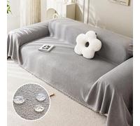 Waterproof Large Cream Sofa Blanket Anti Claw Universal Cover for 1 4 Seater Decorative Throw or Bedspread Perfect Sofa Protector for Living Room Decor