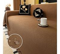 Waterproof Large Cream Sofa Blanket Cover Anti Claw Universal Fit for 1 4 Seater Decorative Furniture Protector Perfect Sofa Throw & Bedspread