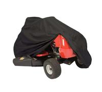 Waterproof Lawn Mower Cover Dust UV Protection Universal Oxford Riding Lawnmower Covers with Drawstring (183*137*117cm)
