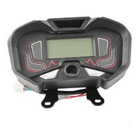 Waterproof LCD Meter for E-Bike 48V to 72V Black | High-definition data display, real-time voltage monitoring, accurate mileage tracking, 5 speed levels