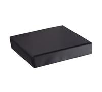 Waterproof Leather Chair Cushs for Dining & Office Non-slip Thick Seat Pads for Armchairs & Sofas 40x40x5cm Black table Cushing for Living Room & Kitchen