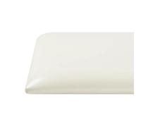 Waterproof Leather Dining Chair Cushion - Soft Non-Slip Foam Seat Pad for 2-4 Seaters, 120x45 cm, Stylish White Sofa Pillow for Ultimate Comfort and Durability