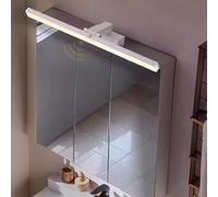 Waterproof LED Bathroom Mirror Light with Motion Sensor, Adjustable 180° Rotatable Wall Sconce, Perfect Makeup & Picture Lamp for Living Room & Bedroom (White Warm Light, 70cm)