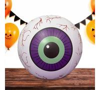 Waterproof LED Eerie Eyeballs - Halloween Eyeball Decorations | Reusable Bright Flexible Inflatable Eyeballs | Dinam Indoor/Outdoor Party Decorations
