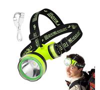 Waterproof Led Head Lamp - Small Underwater Flashlight, Gear Dive Head Light, | IPX8 Waterproof USB Rechargeable Diving Gear, Diving Light 350M Lighting Distance 2 Lighting Modes