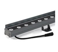 Waterproof LED Linear Wall Washer Light, Exterior Architectural Outline Lighting for Enhanced Building Aesthetics