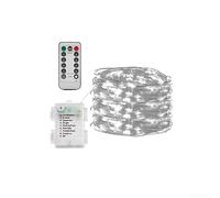 Waterproof LED String Lights 10M for Outdoor Garden Decor(White)