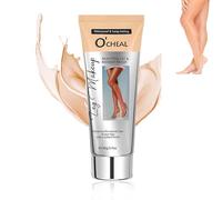 Waterproof Leg and Body Makeup, No Transfer, Cover Leg Veins, Scars and Tattoos, Easy to Apply, Long Lasting Body Foundation (2# Medium Golw, 3.4 FL OZ)