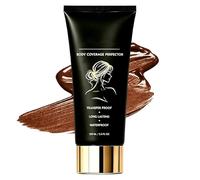Waterproof Leg Body Makeup Bronzer,Body Coverage Perfectors For Women Best Tattoo Cover Up Makeup Tattoo Concealer 109ml (#04 Dark skin tone)