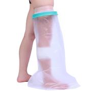 Waterproof Leg & Foot Cast Cover for Shower - Reusable Long Leg Protector for Ankle, Knee, Plaster, Post-Surgery - Adjustable Watertight Shower Sleeve