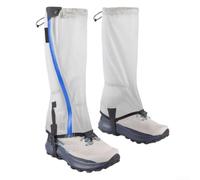 Waterproof Leg Gaiters PU4000 Rating Mud Snow Protection | 20D silicone nylon, PU4000 waterproof coating, hypalon reinforcement, tear-resistant, for durable in rough terrain