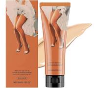 Waterproof leg makeup, long-lasting, perfect coverage, easy to apply, covers veins and scars, perfect for beach vacations and everyday use, suitable for all skin tones.