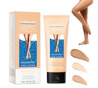 Waterproof Leg Makeup No Transfer - Body Concealer to Cover Veins, Scars, Tattoos - Full Coverage, Light, Easy Application (#1 Natural Color, 4 FL OZ)