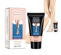 Waterproof Leg Makeup No Transfer,Full Coverage Body Concealer for Legs, Vein Cover-Up Cream, Even Skin Tone, Natural Tan Finish, Instant Tanning Flawless Legs,Body Foundation (#01 FAIREST GLOW, 30ML)