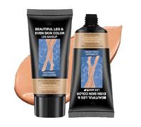 Waterproof Leg Makeup No Transfer - Full Coverage Foundation and Concealer for Veins, Tattoo Cover Up - Light, Easy Application Body Makeup (#03)